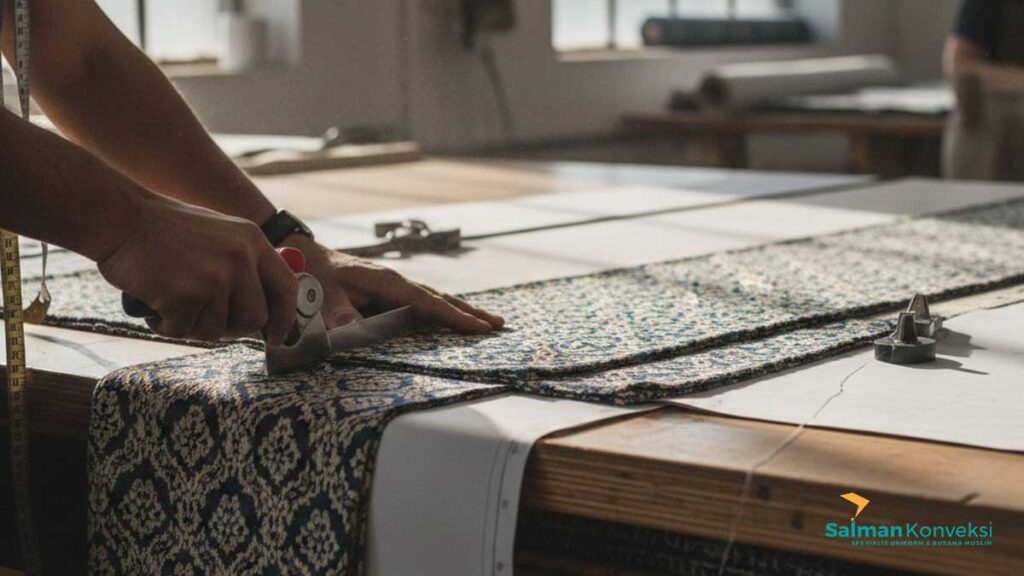 alur kerja konveksi profesional