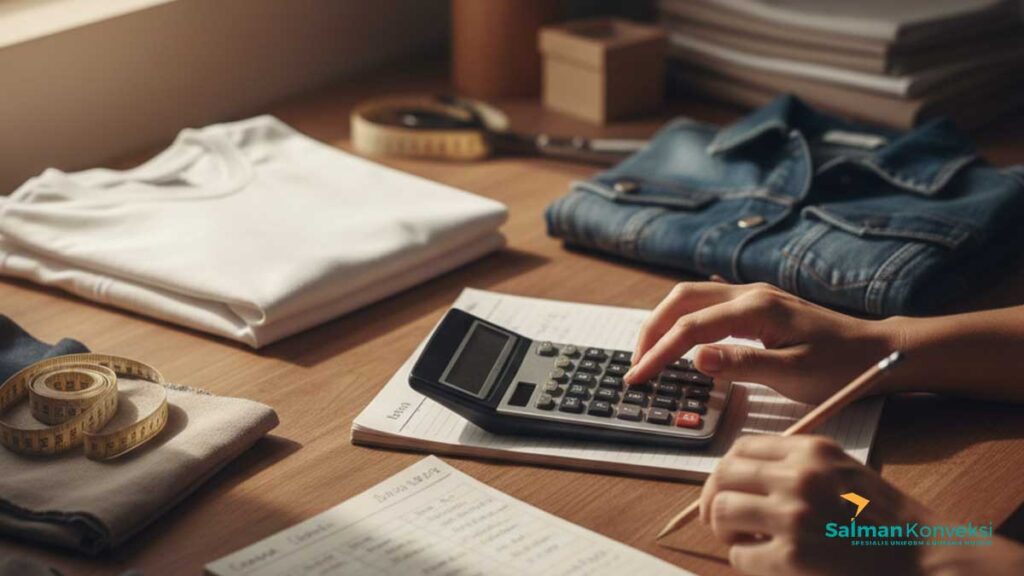 Cara hitung HPP pakaian