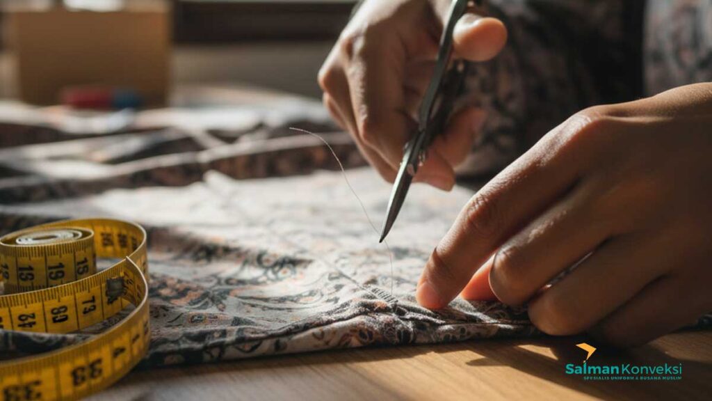 kualitas busana muslim produksi kecil