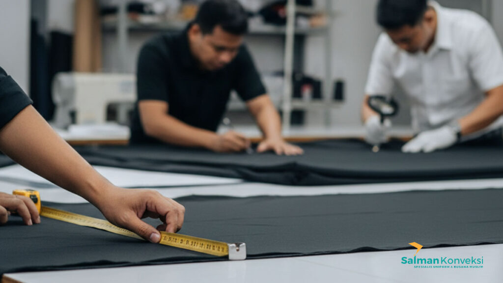 cara kerja konveksi profesional
