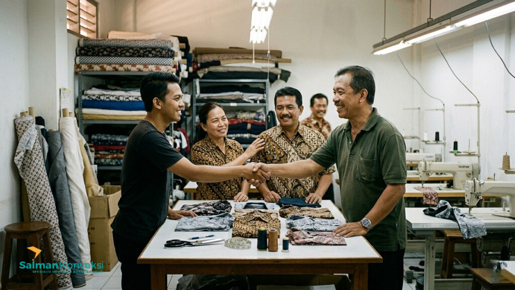 produksi pakaian yang sehat